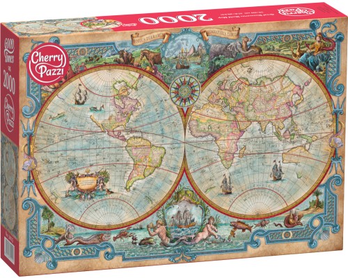 Great Discoveries World Map